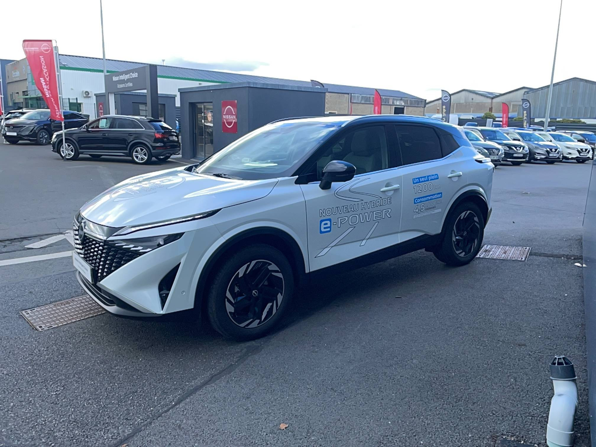 Nissan Qashqai  Hybrid e-Power Gen3 190 ch occasion de 2025 en vente à Saint-Brieuc