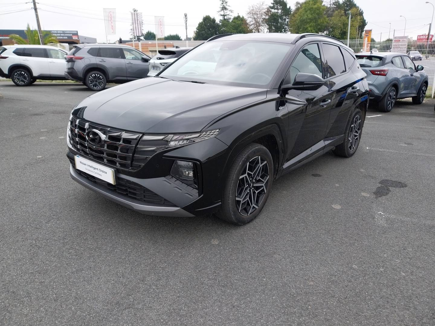 Hyundai Tucson  1.6 T-GDI 230 Hybrid BVA6 occasion de 2023 en vente à Lannion