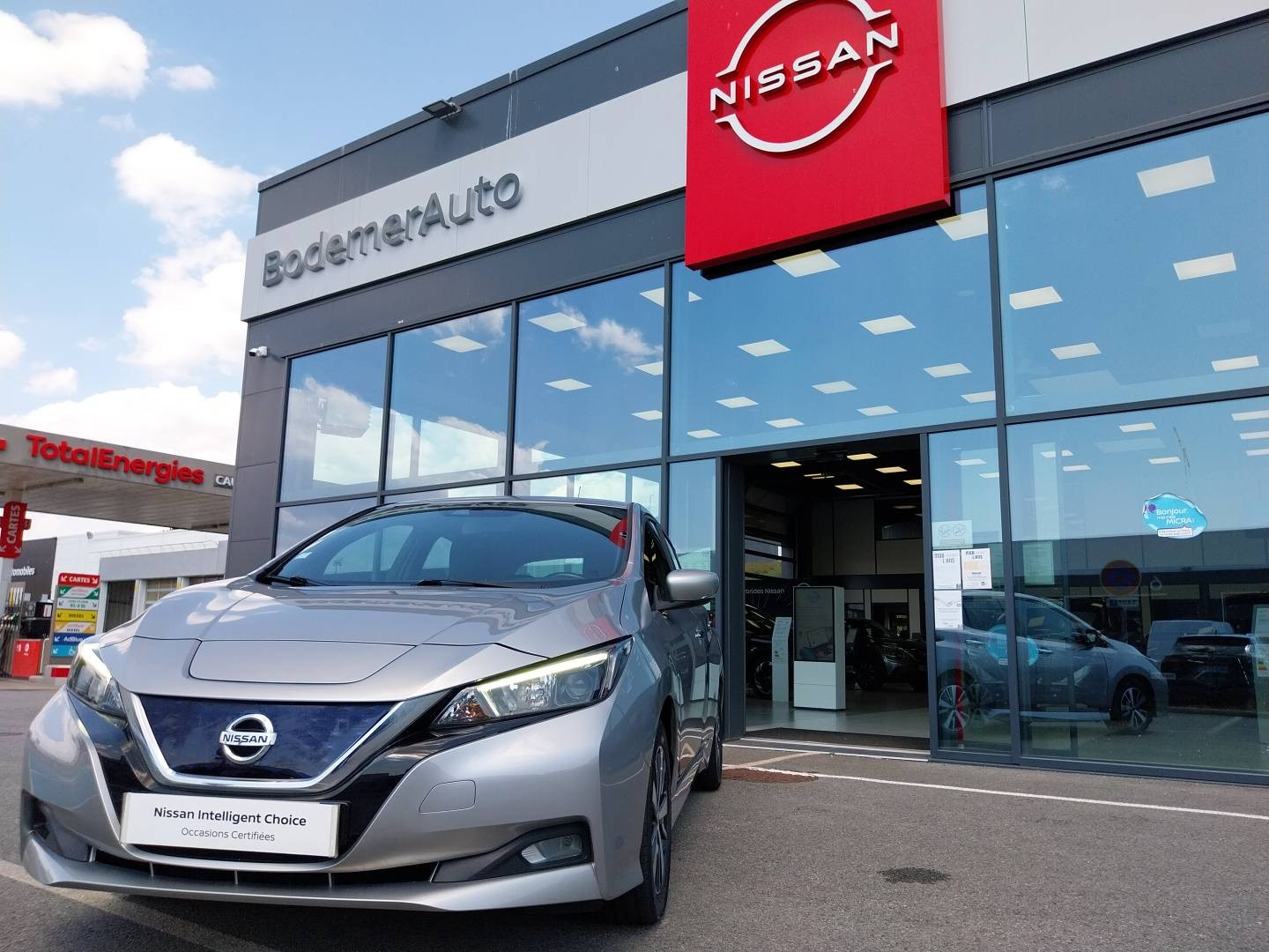 Nissan Leaf Leaf Electrique 40kWh occasion de 2021 en vente à Lorient