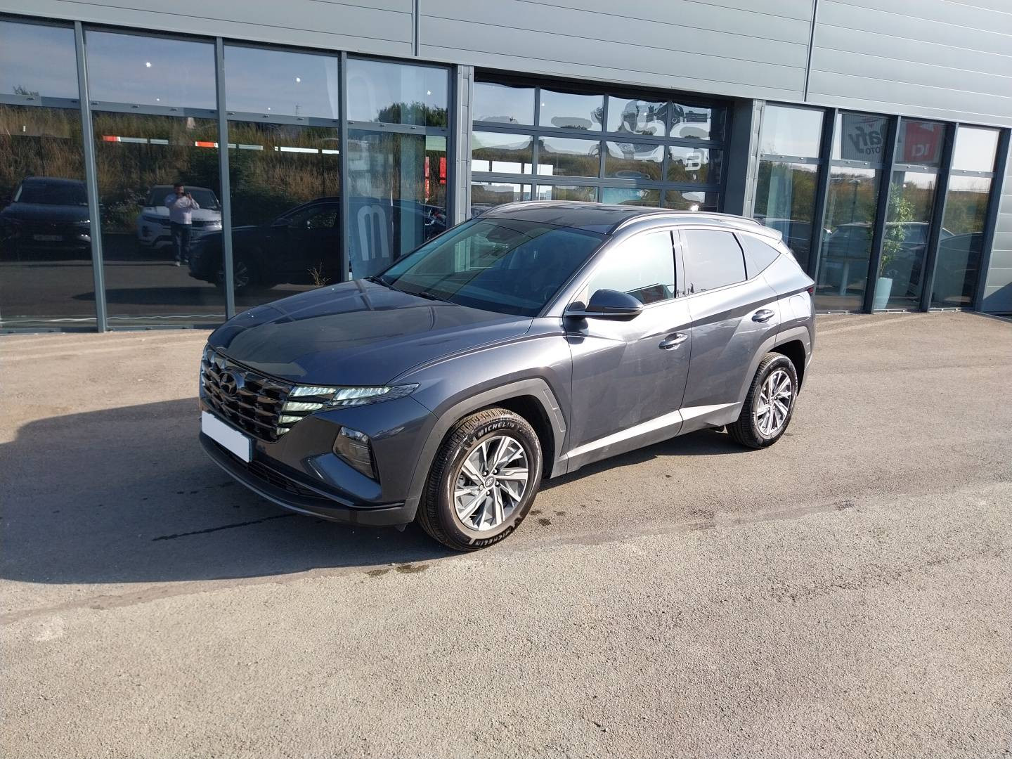 Hyundai Tucson  1.6 T-GDI 230 Hybrid BVA6 occasion de 2022 en vente à Angers
