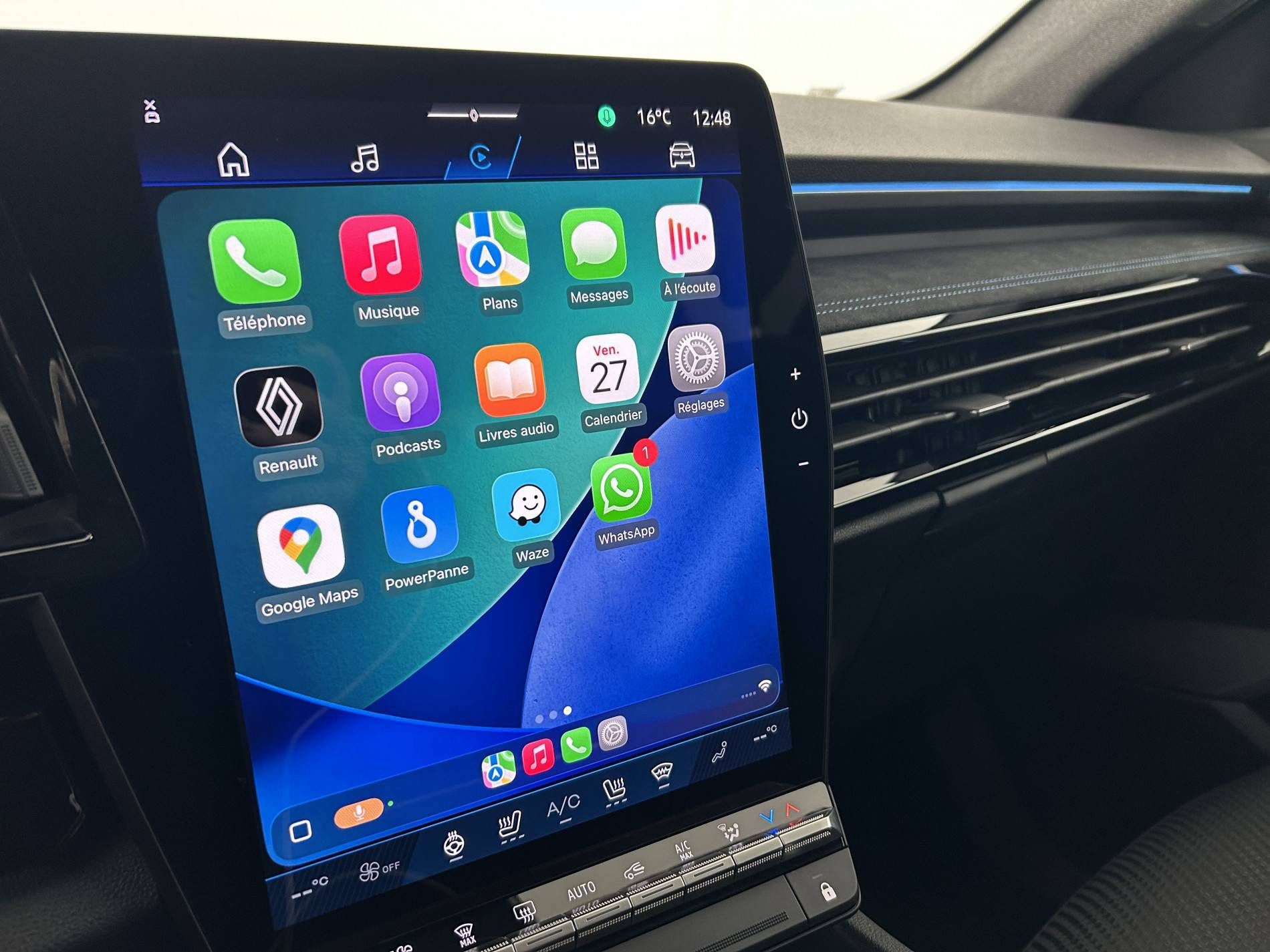 Vente en ligne Renault Espace Espace E-Tech full hybrid 200 GSR2 au prix de 38 980 €