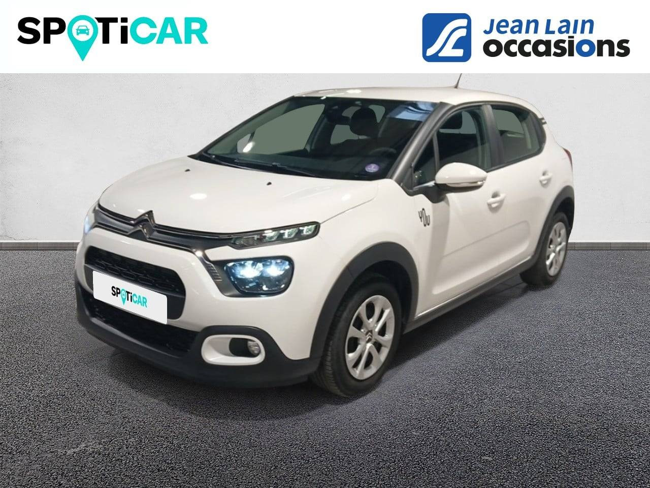 Vente en ligne CITROEN C3 C3 PureTech 83 S&S BVM5 YOU! de 2021 au prix de 9 874 €