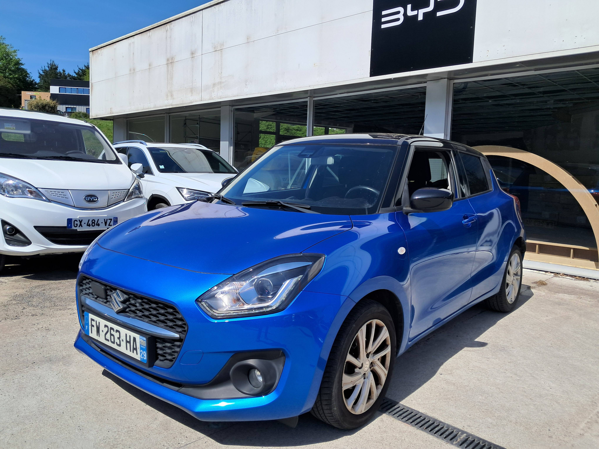 Suzuki Swift  1.2 Dualjet Hybrid Auto (CVT) occasion de 2021 en vente à Quimper