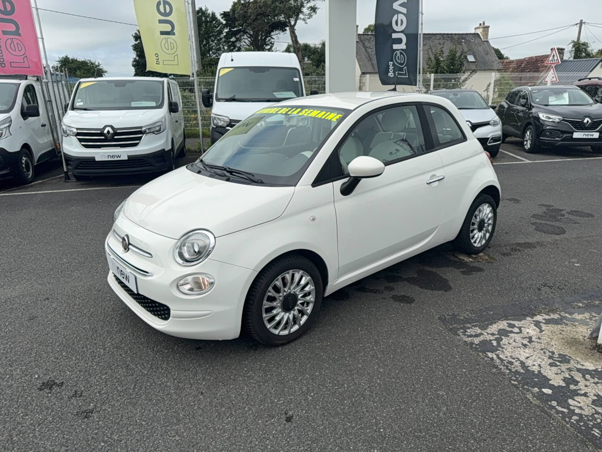 Fiat 500 500 1.0 70 ch Hybride BSG S/S occasion de 2020 en vente à Lannion