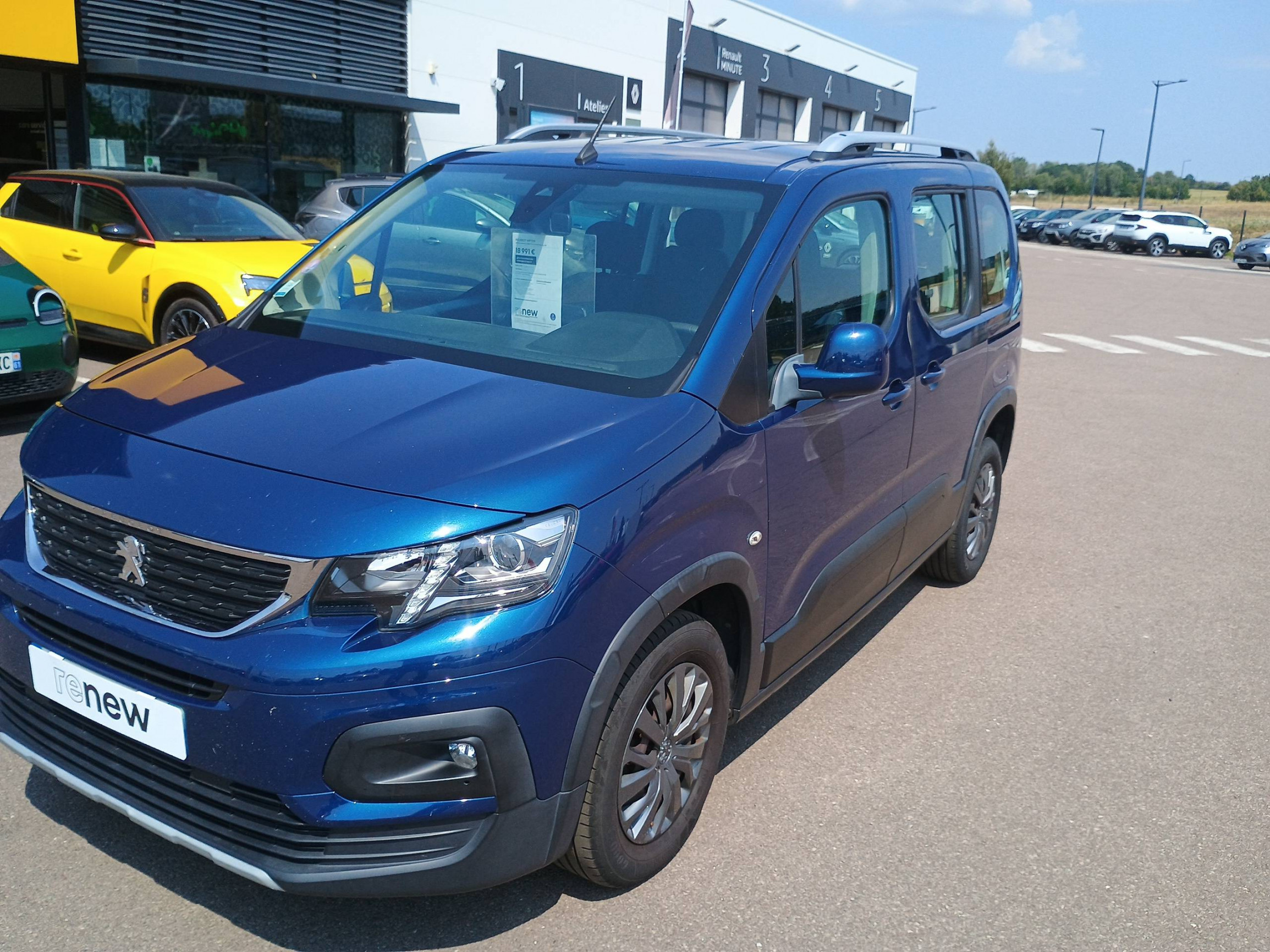 Peugeot Rifter  Standard PureTech 110 S&S BVM6 occasion de 2019 en vente à Alençon