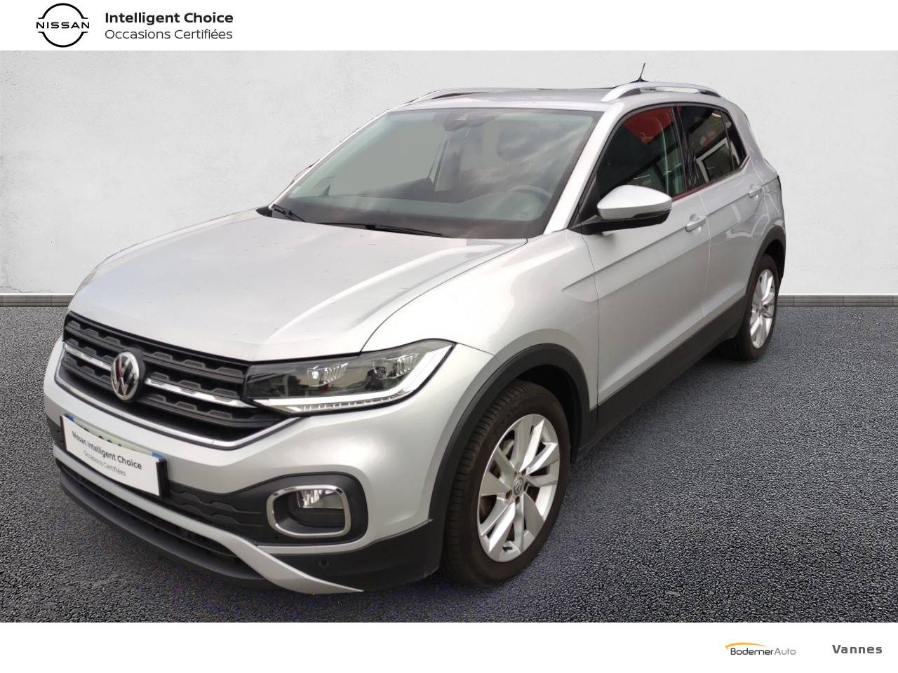 Volkswagen T-Cross  1.6 TDI 95 Start/Stop DSG7 occasion de 2020 en vente à Vannes