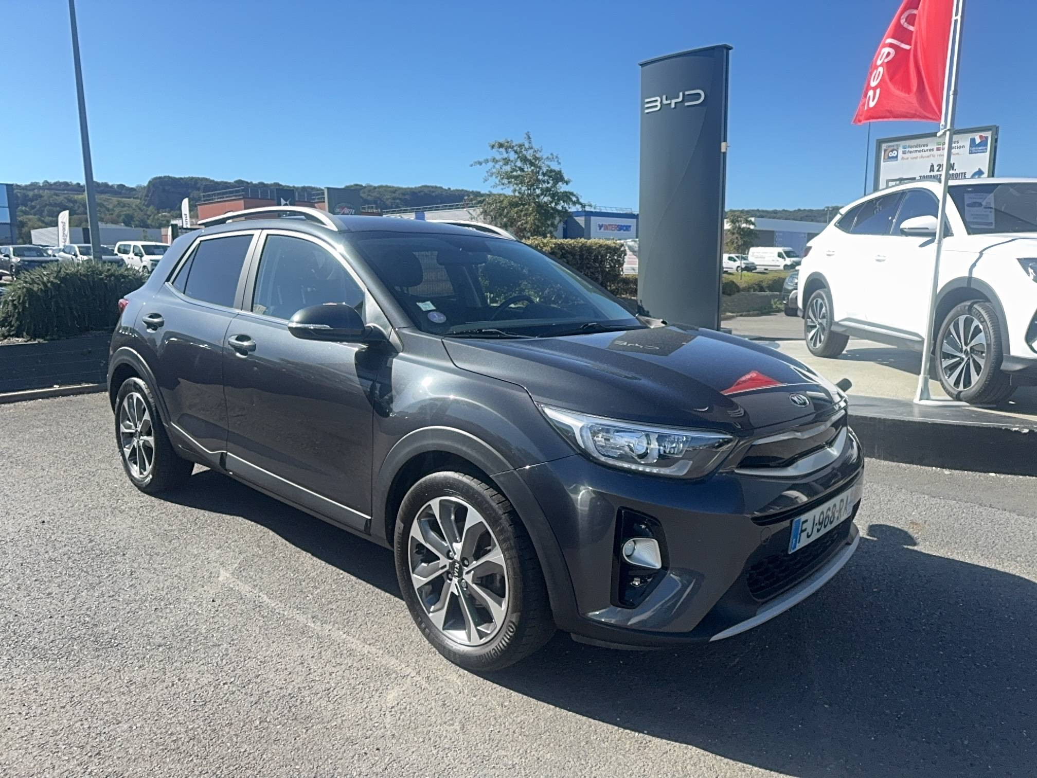 Kia Stonic  1.0 T-GDi 120 ch ISG BVM6 occasion de 2019 en vente à Cherbourg