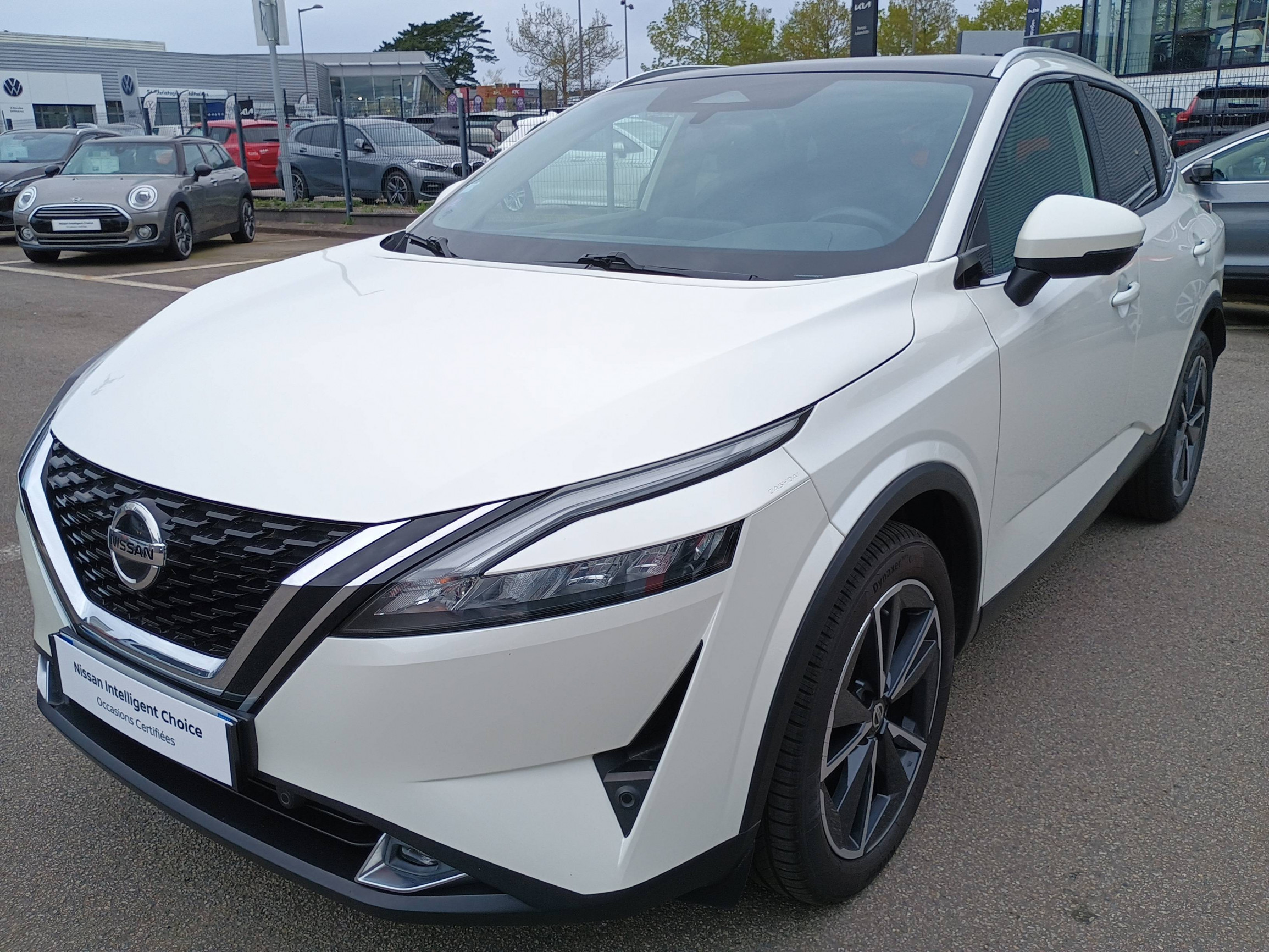 Nissan Qashqai Qashqai Mild Hybrid 140 ch occasion de 2021 en vente à Brest