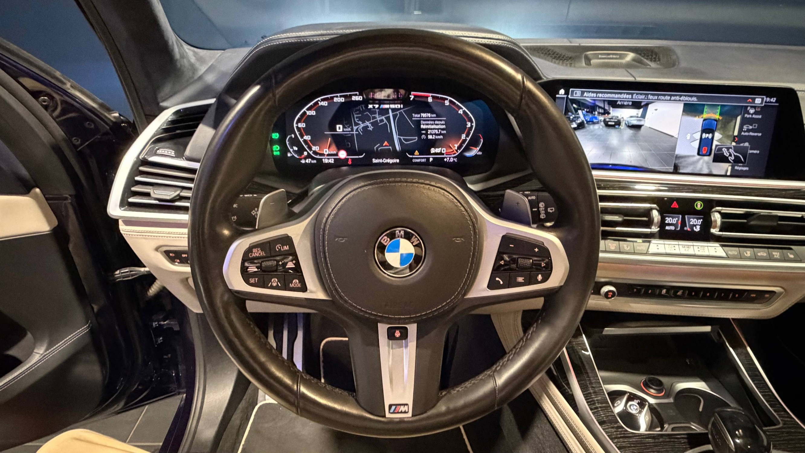 Vente en ligne Bmw X7 X7 M50i 530 ch BVA8 au prix de 72 990 €