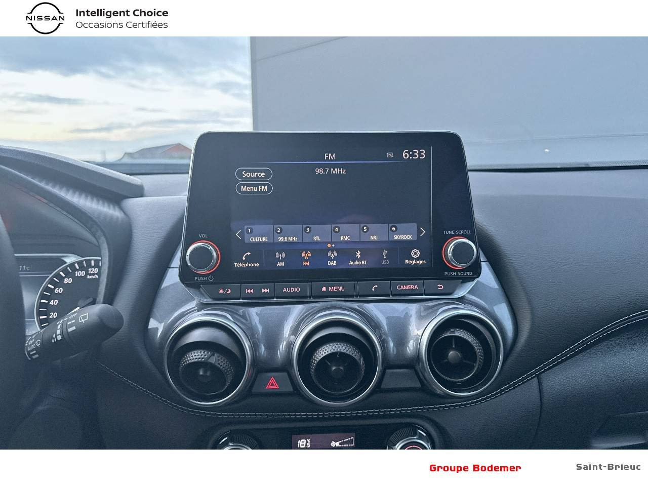 Vente en ligne Nissan Juke F16A SHADOW DIG-T 114 au prix de 18 690 €