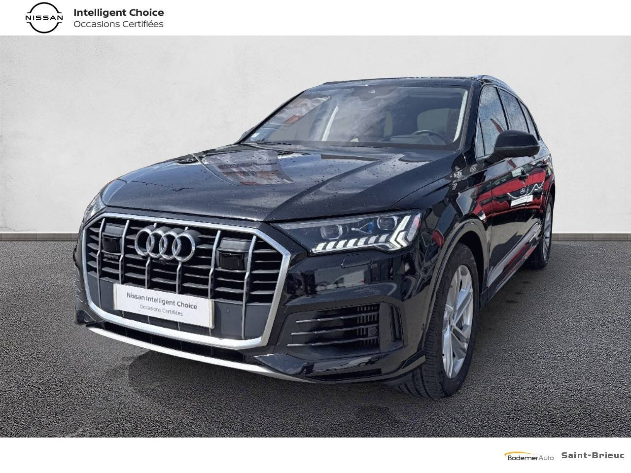 Audi Q7  55 TFSI e 380 Tiptronic 8 Quattro occasion de 2021 en vente à Saint-Brieuc