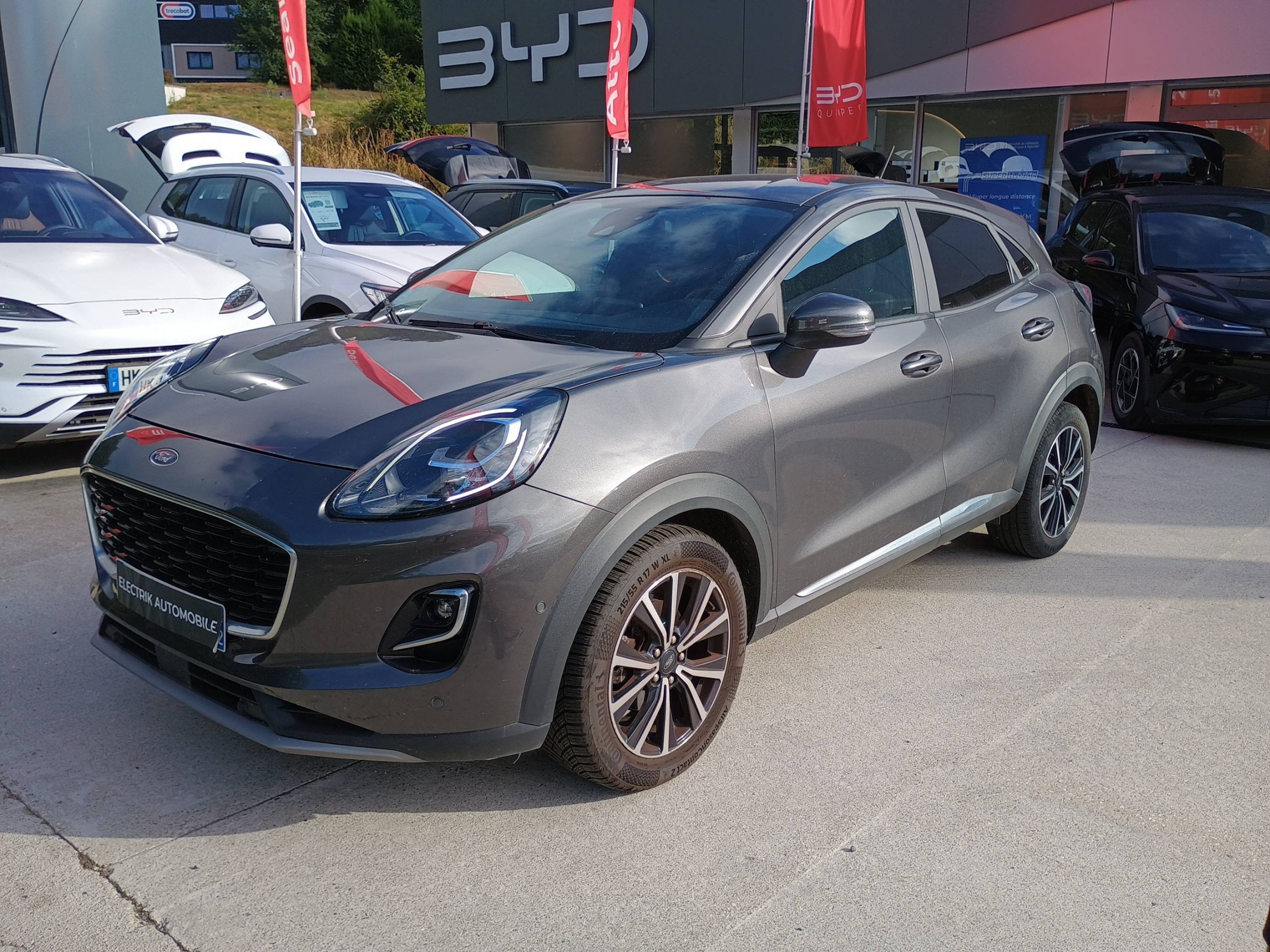 Ford Puma  1.0 Flexifuel 125 ch mHEV S&S BVM6 occasion de 2022 en vente à Quimper