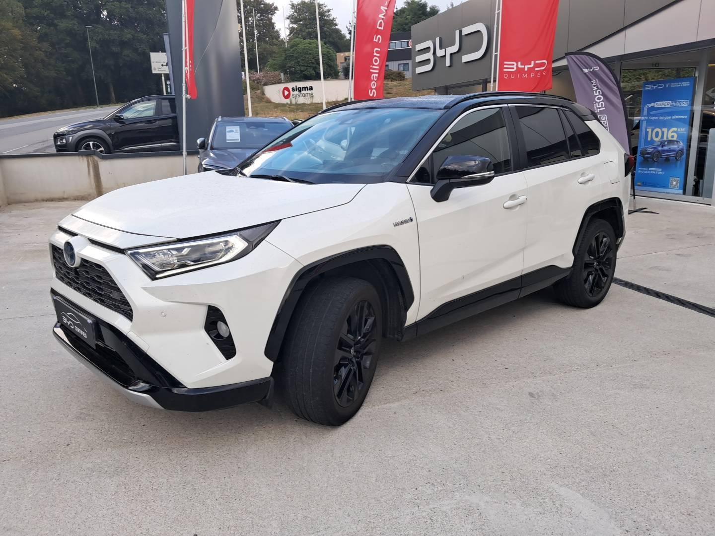 Toyota RAV4 RAV4 Hybride 222 ch AWD-i occasion de 2021 en vente à Quimper