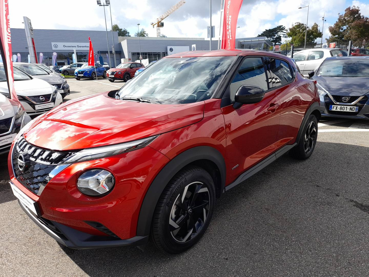 Nissan Juke JUKE N CONNECTA 143 CH HYB occasion de 2024 en vente à Brest