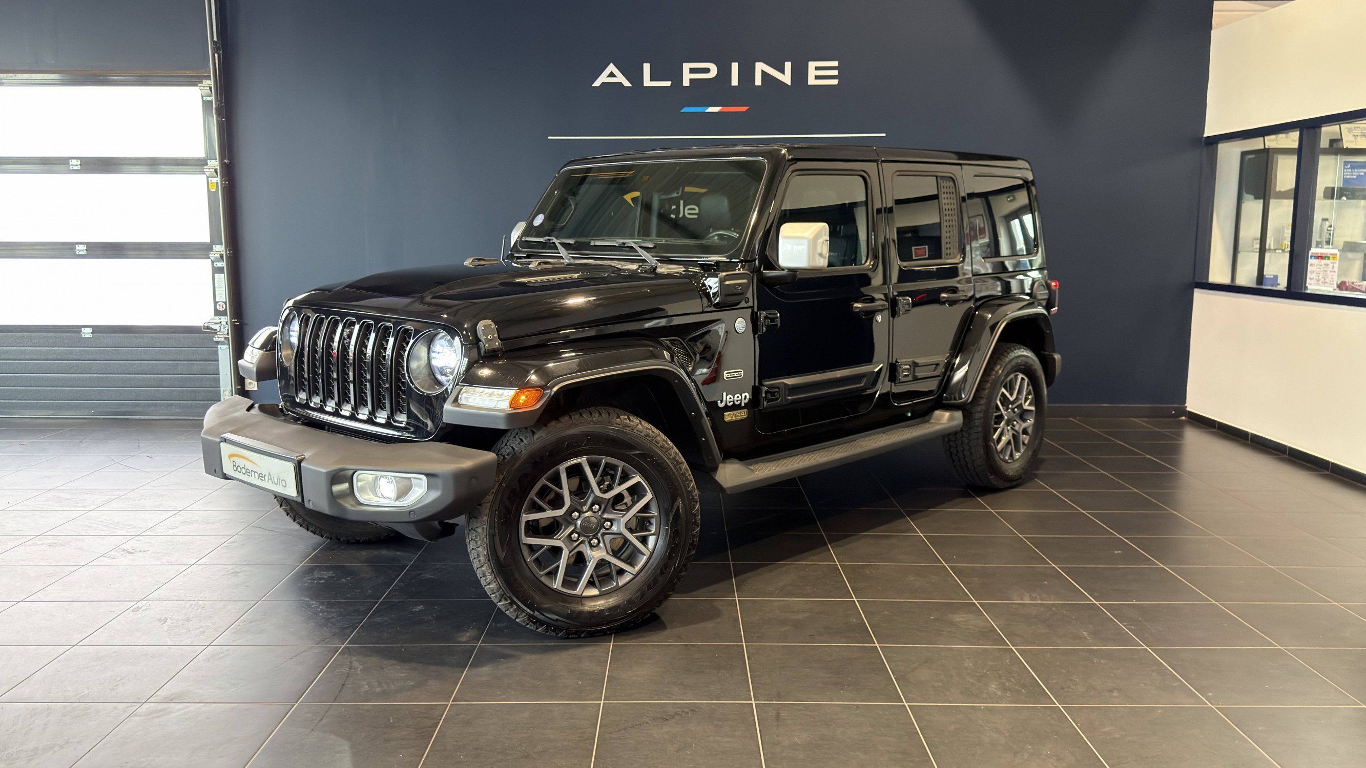 Jeep Wrangler  Unlimited 4xe 2.0 l T 380 ch PHEV 4x4 BVA8 occasion de 2022 en vente à Rennes
