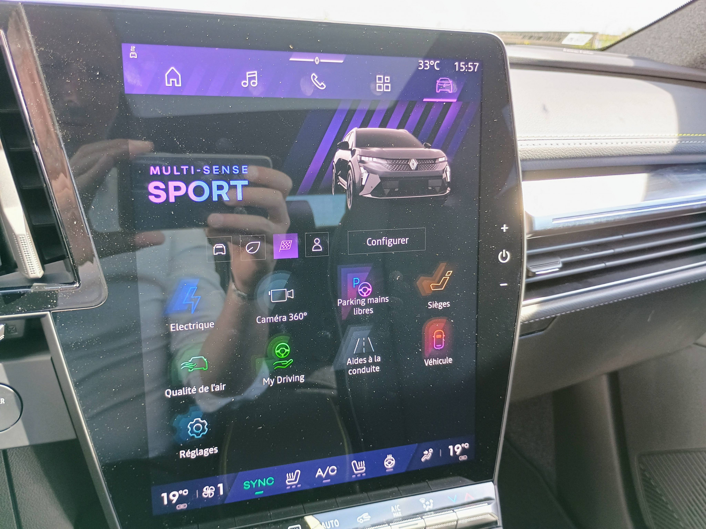 Vente en ligne Renault Scenic E-Tech Scenic E-Tech électrique 220 ch grande autonomie au prix de 51 980 €