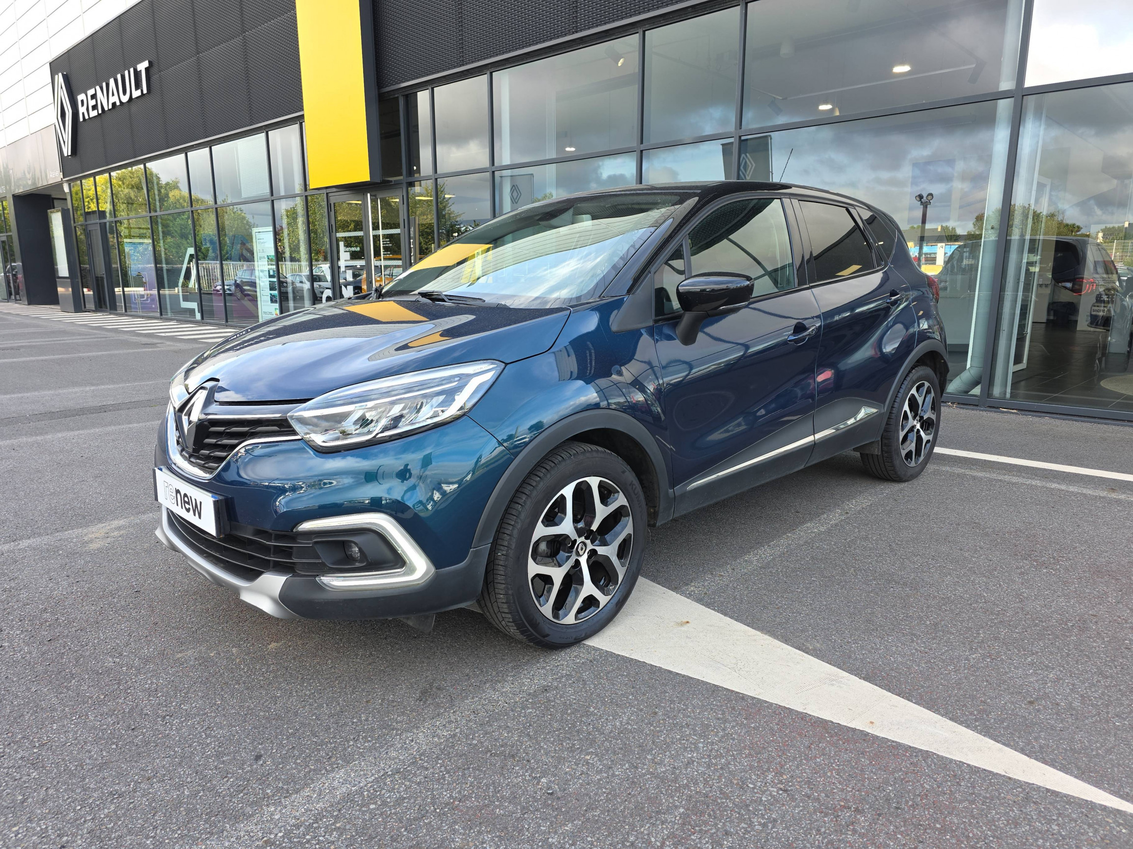 Renault Captur  TCe 120 Energy occasion de 2018 en vente à Lamballe