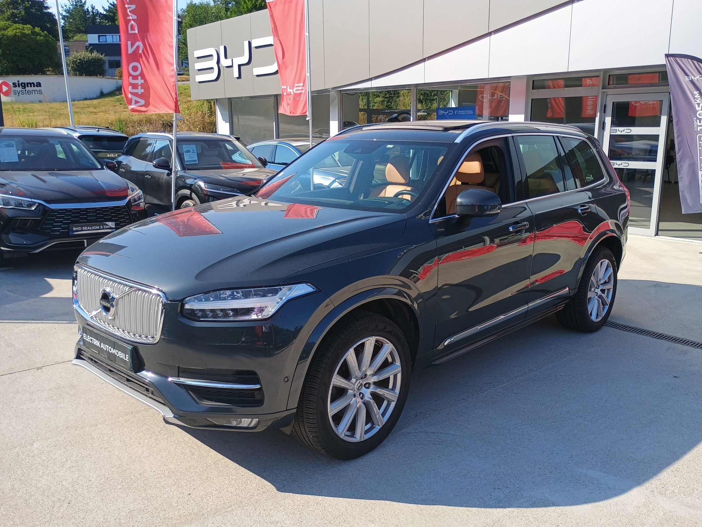 Volvo XC90  D5 AWD 235 ch Geartronic 7pl occasion de 2017 en vente à Quimper