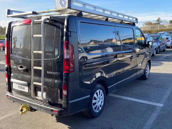 2 barres de toit coulissantes sur rails pour Renault Trafic 3 L2H1