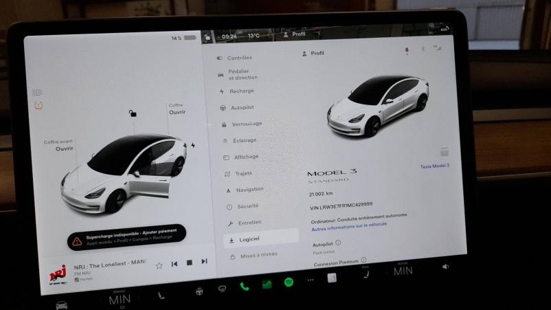 Vente en ligne Tesla Model 3  Autonomie Standard Plus RWD au prix de 40 970 €