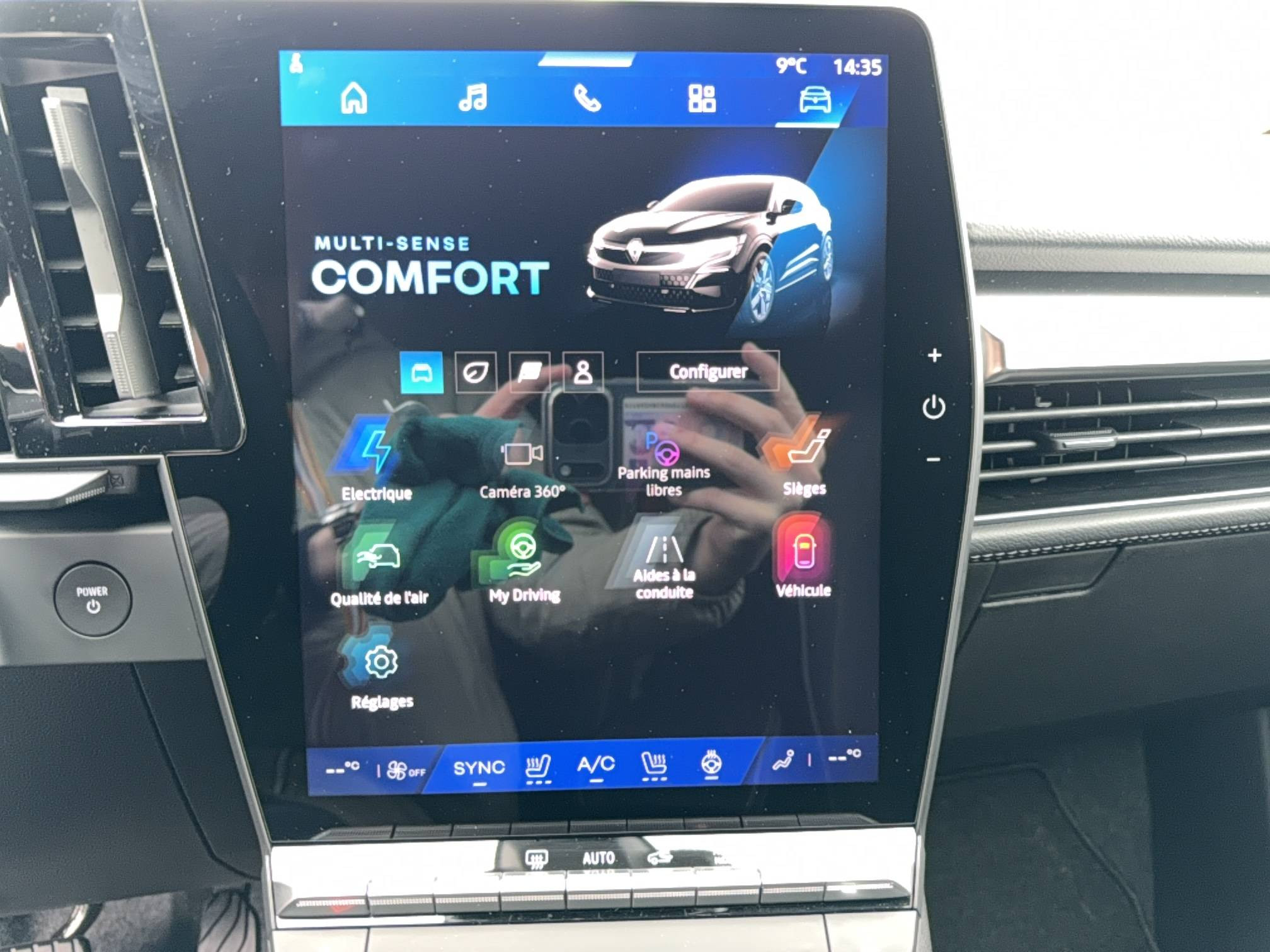 Vente en ligne Renault Megane E-Tech  220 ch autonomie confort GSR2 au prix de 40 280 €