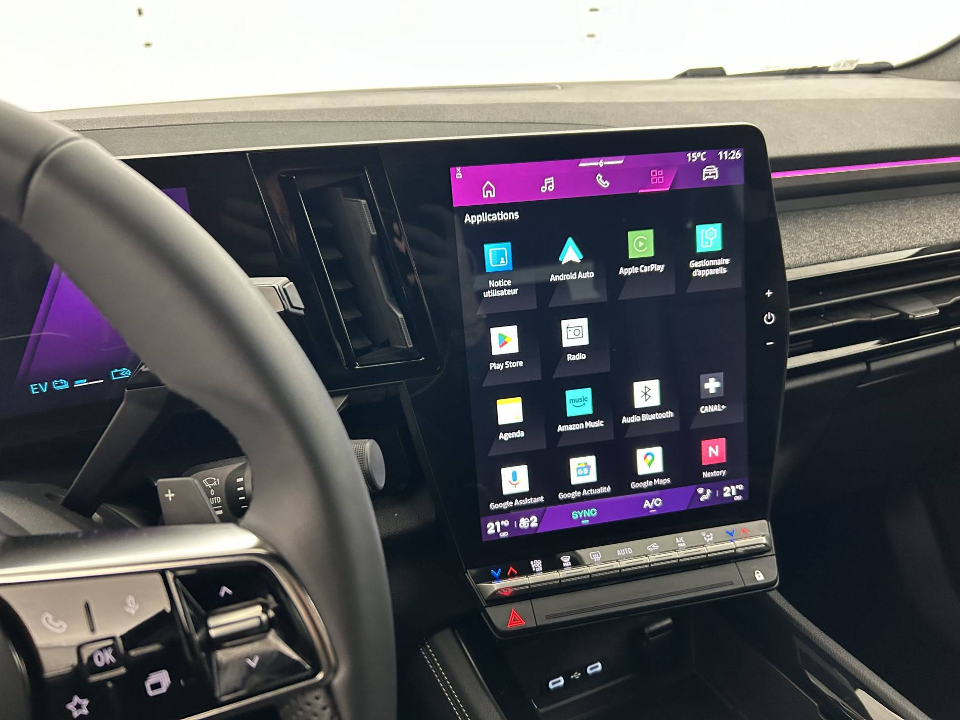 Vente en ligne Renault Espace Espace E-Tech full hybrid 200 GSR2 au prix de 34 850 €