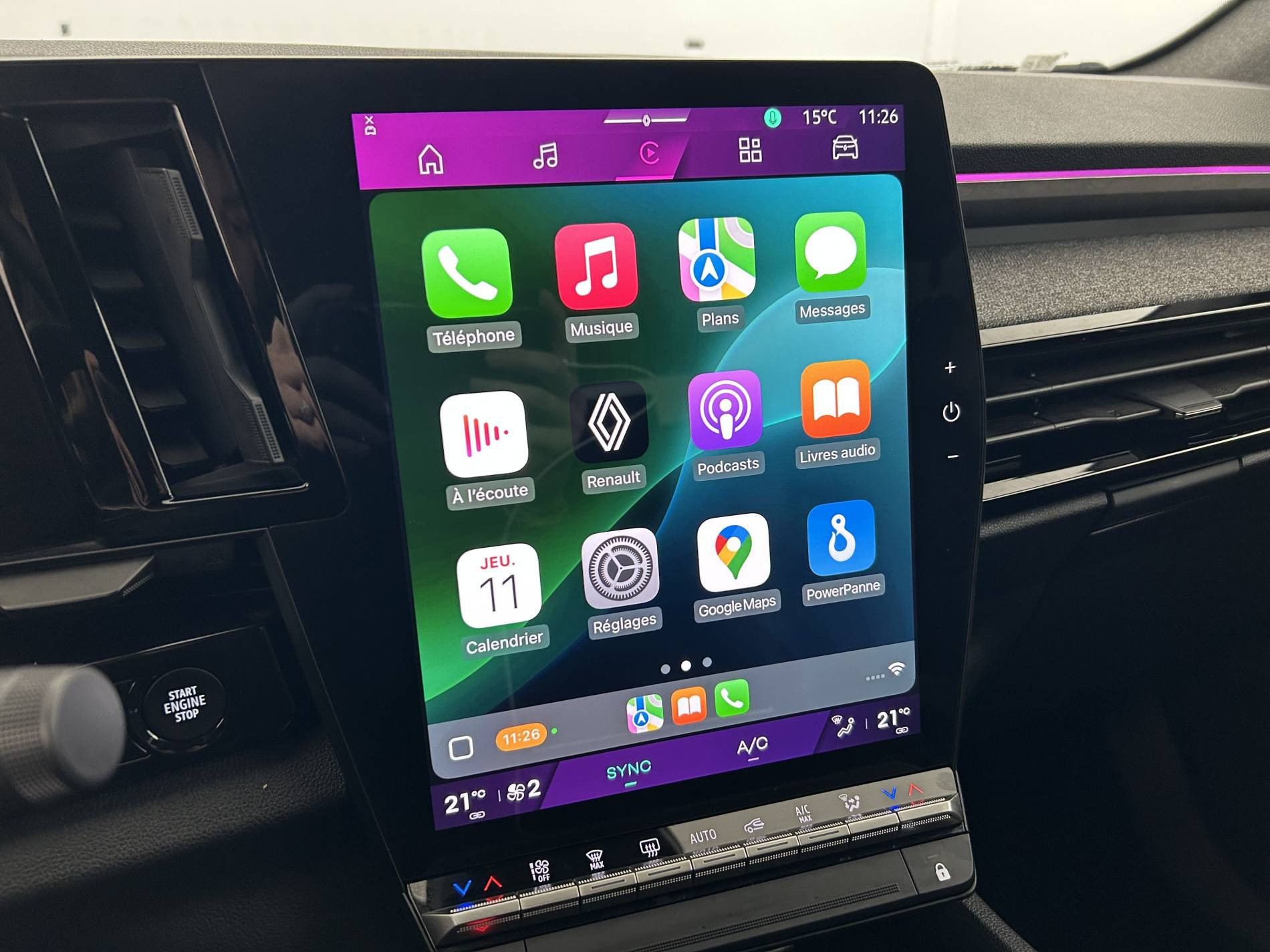 Vente en ligne Renault Espace Espace E-Tech full hybrid 200 GSR2 au prix de 34 850 €