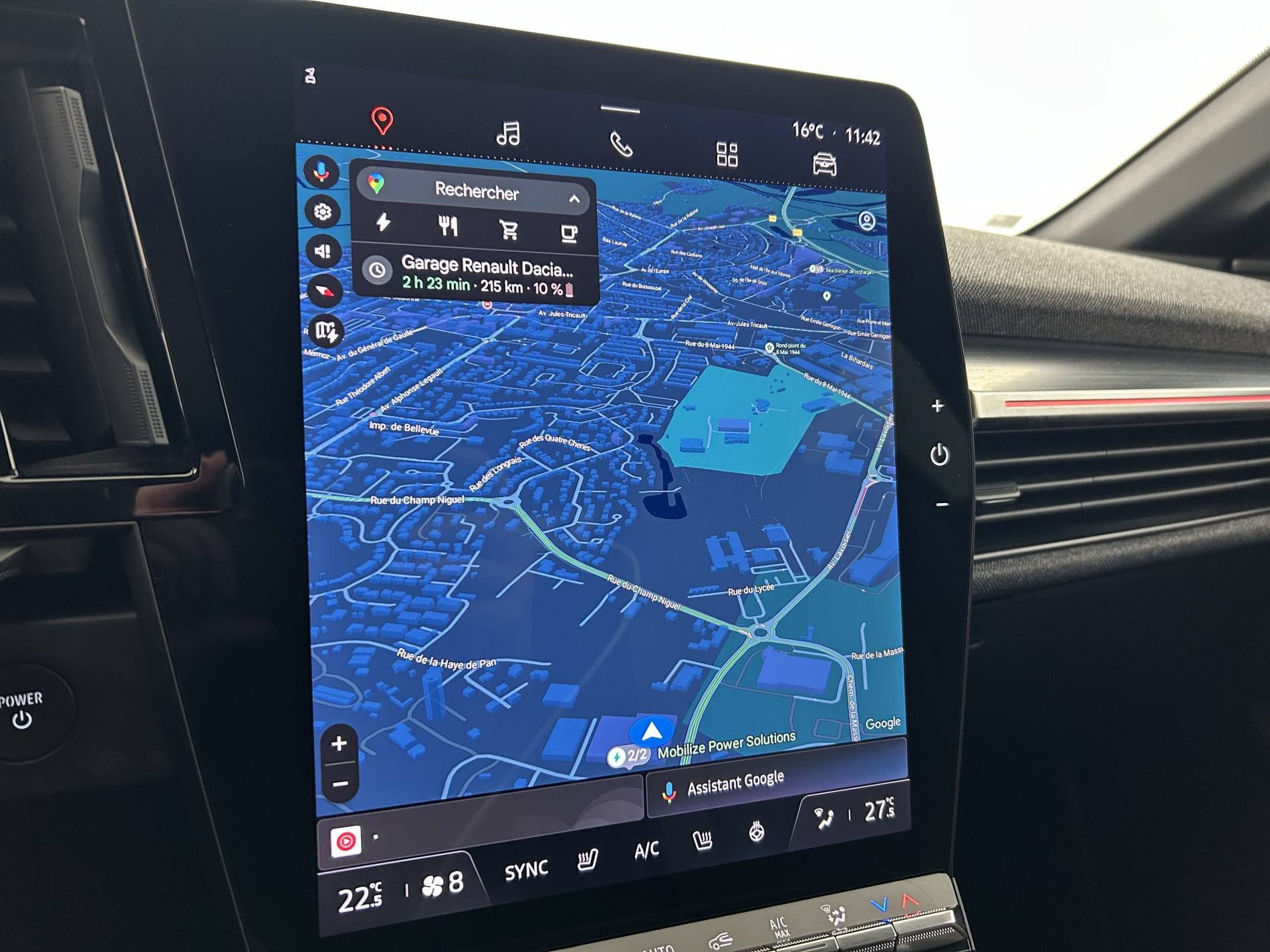 Vente en ligne Renault Megane E-Tech  EV60 220 ch super charge au prix de 23 990 €