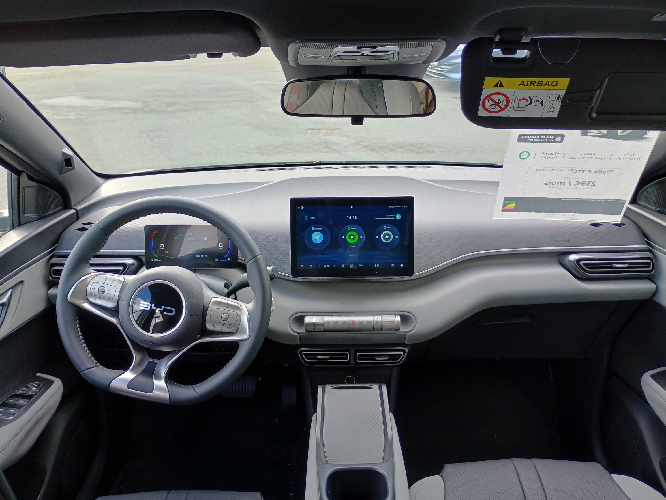 Vente en ligne Byd Dolphin Surf  43.2 kWh 88 ch au prix de 23 990 €