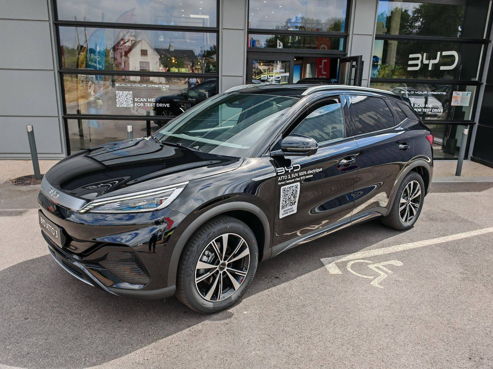 Byd Atto 3  60,5 kWh 204 ch occasion de 2025 en vente à Vannes