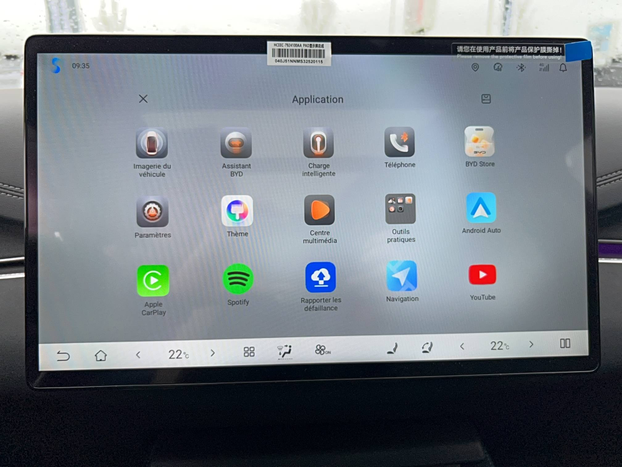 Vente en ligne Byd Seal 6 DM-i  1.5l DM-i 156 kW PHEV au prix de 37 190 €