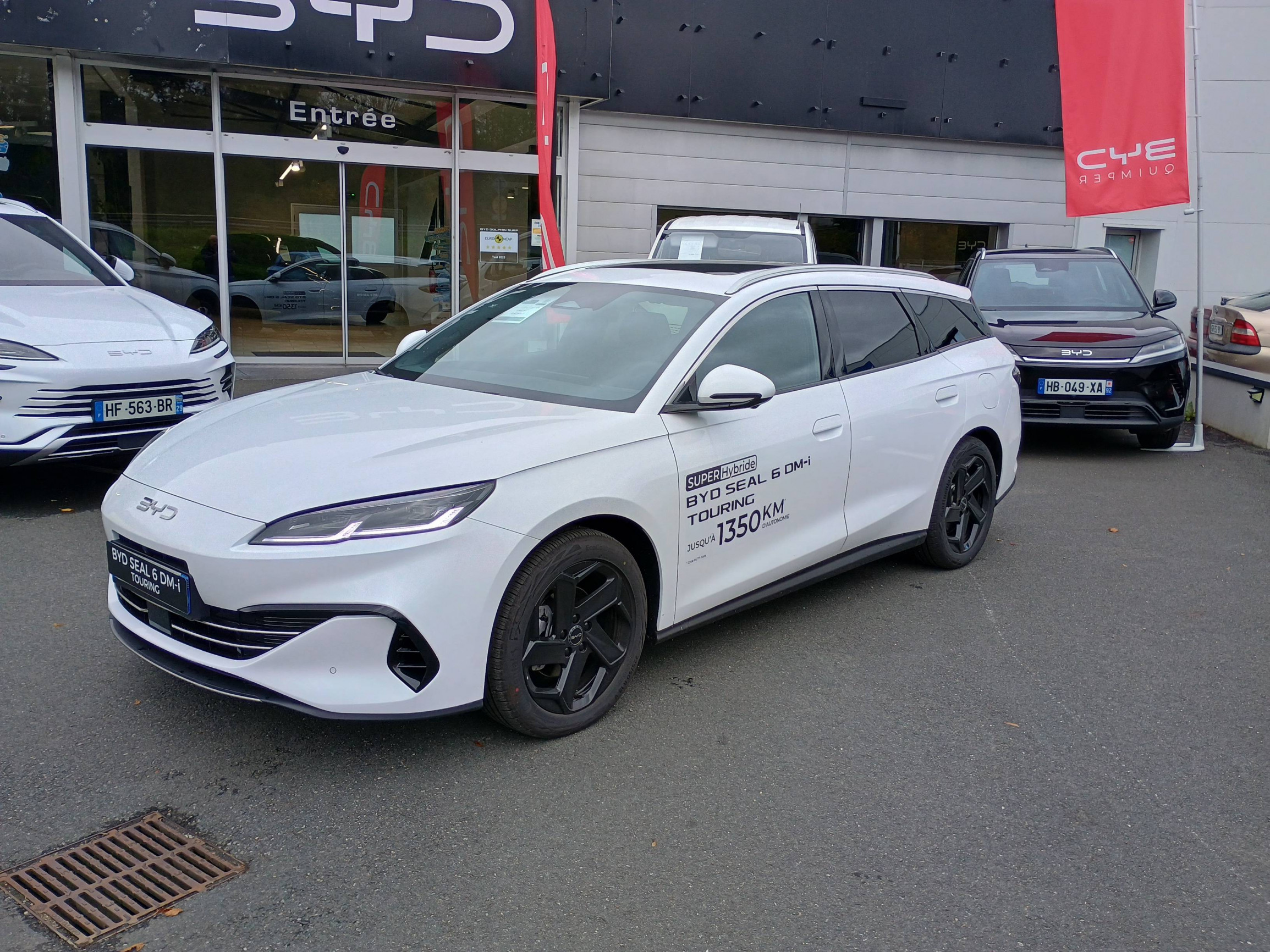 Byd Seal 6 DM-i Touring  1.5l DM-i 156 kW PHEV occasion de 2025 en vente à Quimper