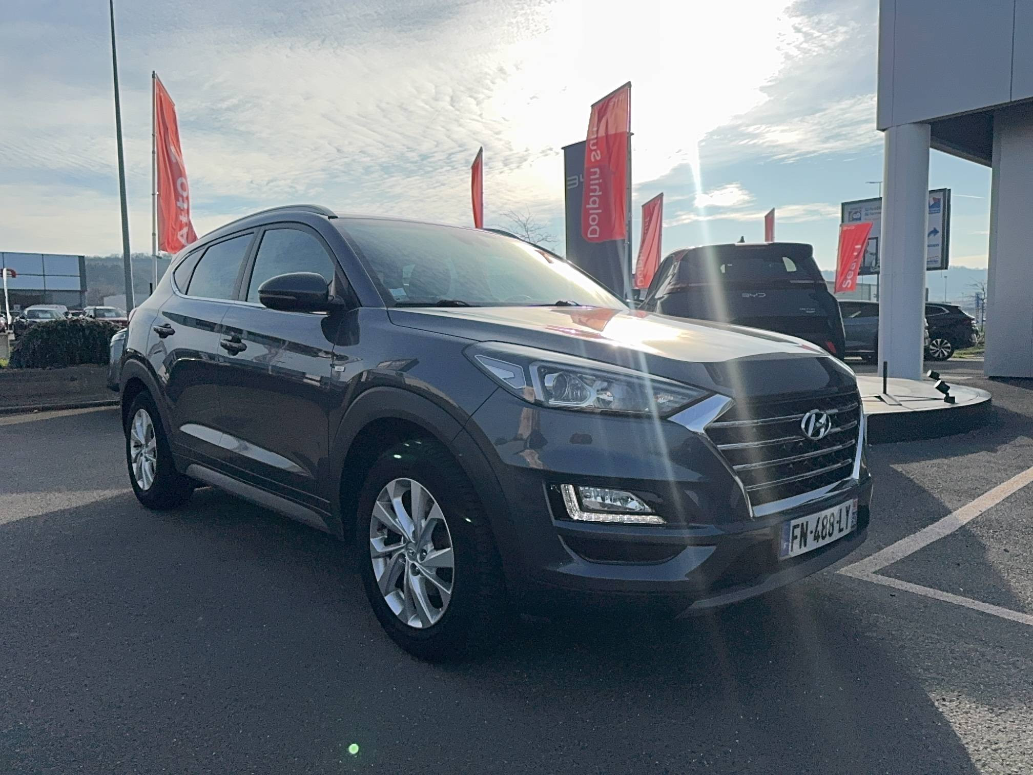 Hyundai Tucson  1.6 CRDi 136 DCT-7 occasion de 2020 en vente à Cherbourg