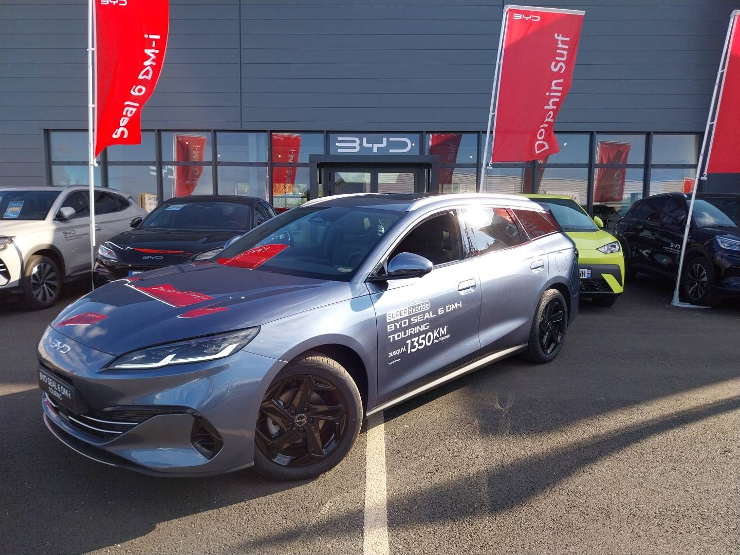 Byd Seal 6 DM-i Touring  1.5l DM-i 156 kW PHEV occasion de 2025 en vente à Angers