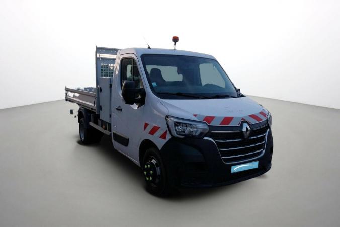 Vente en ligne Renault Master 3 Châssis Cabine MASTER BENNE PROPULSION ROUES JUMELEES L3 + COFFRE DCI 130 au prix de 27 990 €