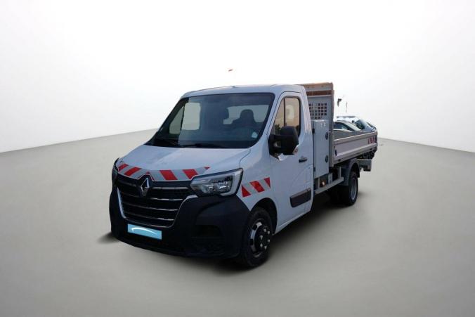 Vente en ligne Renault Master 3 Châssis Cabine MASTER BENNE PROPULSION ROUES JUMELEES L3 + COFFRE DCI 130 au prix de 27 990 €