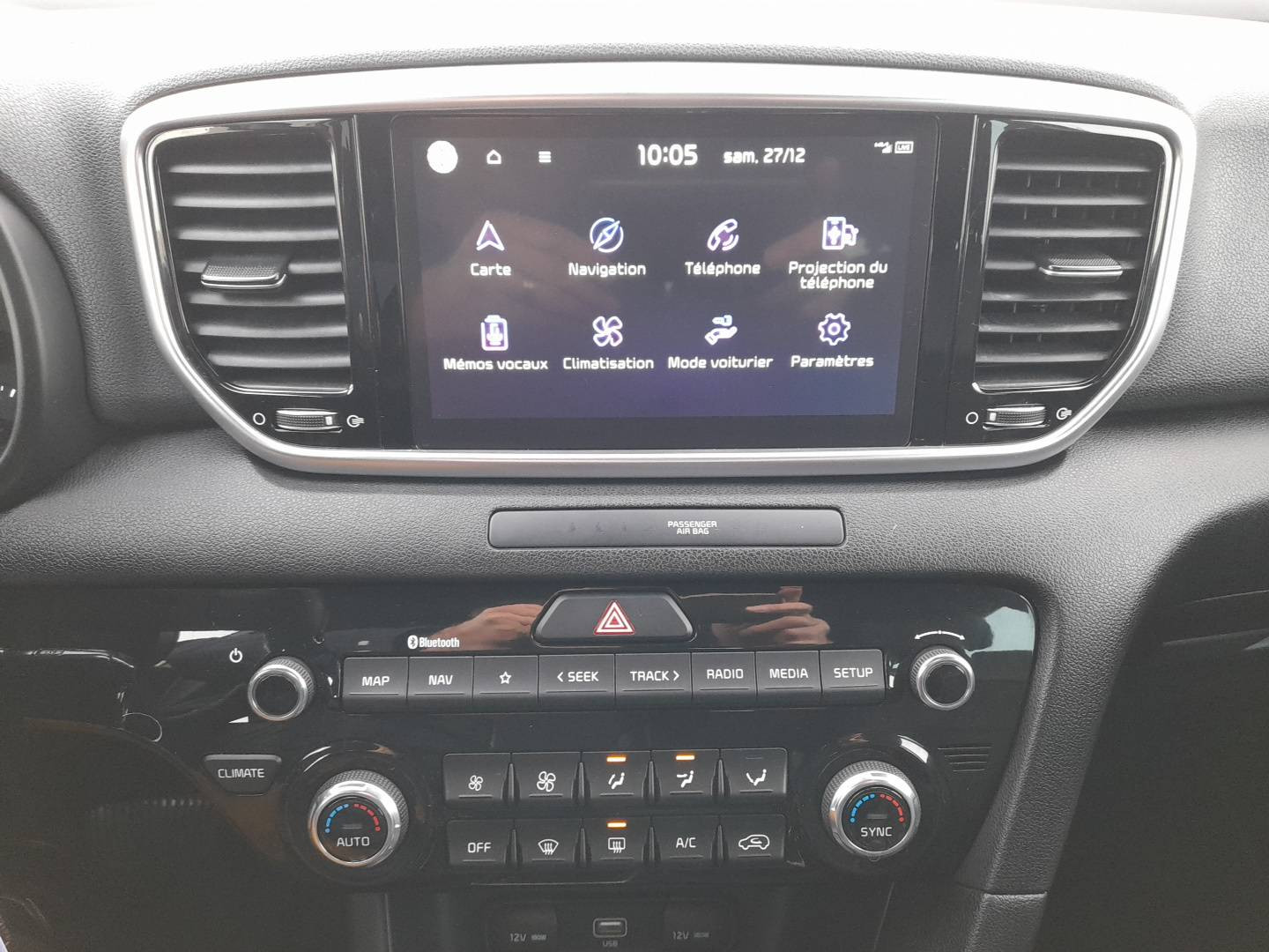 Vente en ligne Kia Sportage  1.6 CRDi 136ch MHEV ISG DCT7 4x2 au prix de 21 990 €