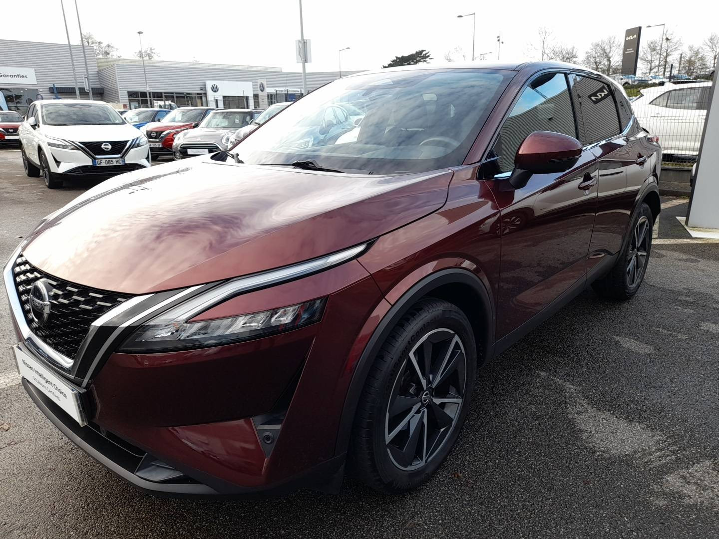 Nissan Qashqai  MILD HYB 140 CH  occasion de 2022 en vente à Brest