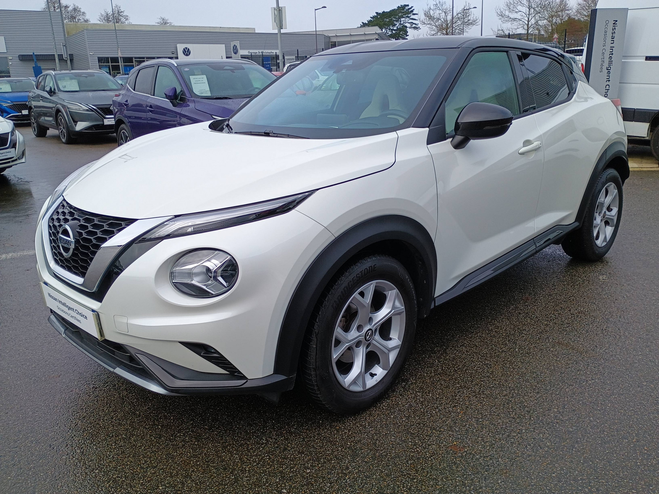 Nissan Juke Juke DIG-T DCT 114 CH occasion de 2021 en vente à Brest