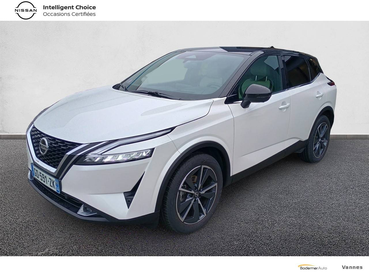 Nissan Qashqai Qashqai Mild Hybrid 140 ch occasion de 2022 en vente à Vannes