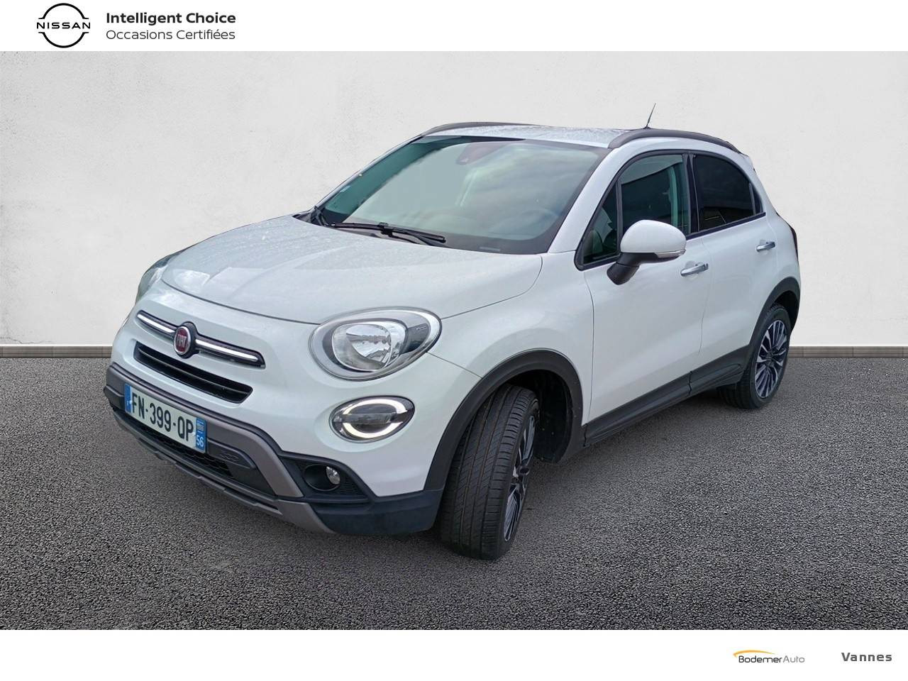 Fiat 500X 500X 1.3 FireFly Turbo T4 150 ch DCT occasion de 2020 en vente à Vannes