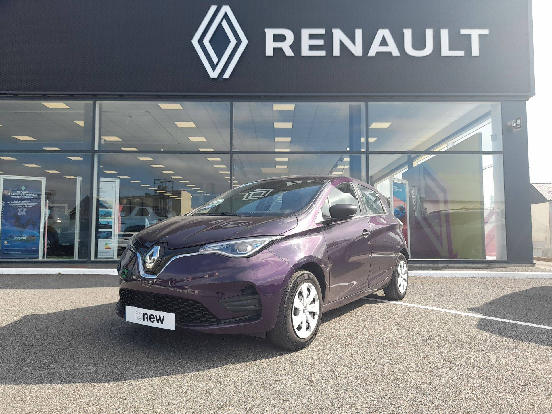 Renault Zoé Zoe R110 Achat Intégral - 21 occasion de 2021 en vente à Pontivy
