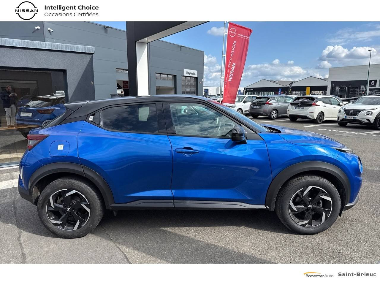 Vente en ligne Nissan Juke F16A SHADOW DIG-T 114 au prix de 18 990 €