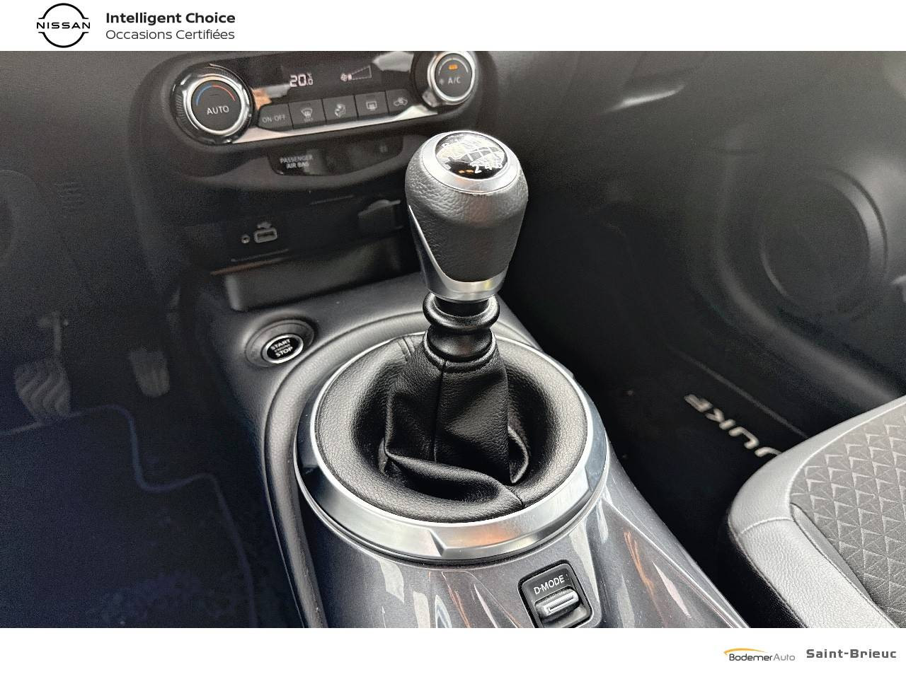 Vente en ligne Nissan Juke F16A SHADOW DIG-T 114 au prix de 18 990 €