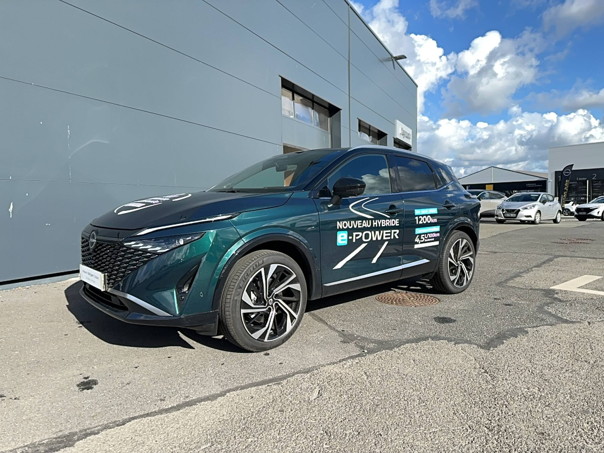 Nissan Qashqai  Hybrid e-Power Gen3 190 ch occasion de 2025 en vente à Saint-Brieuc