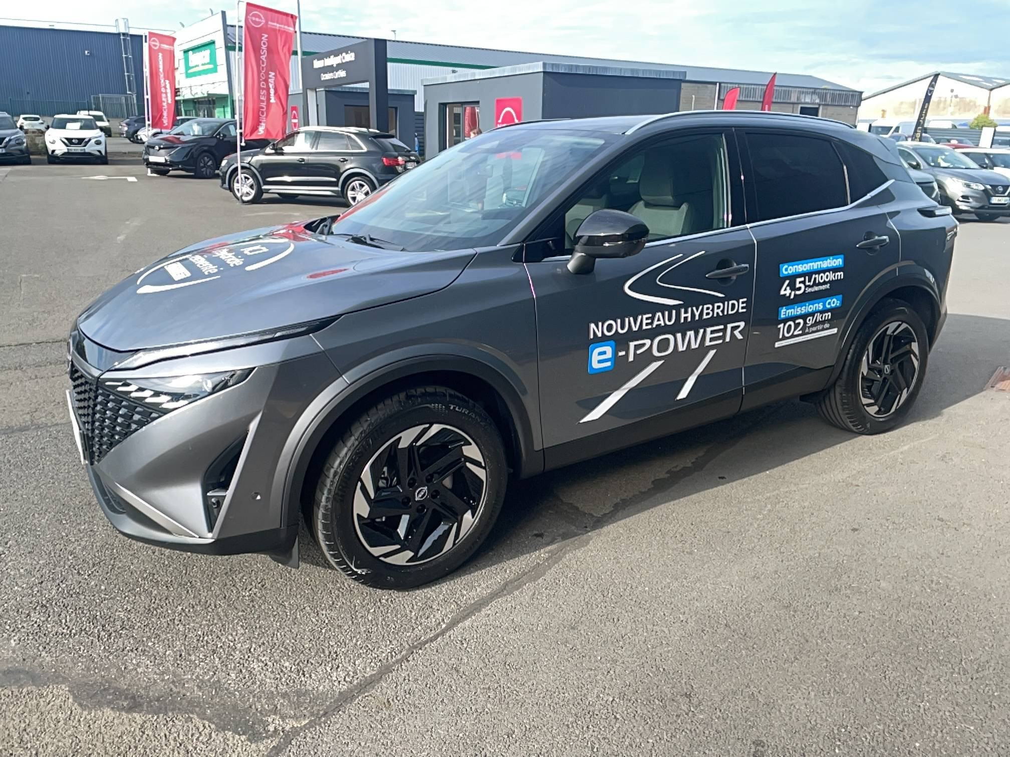 Nissan Qashqai  Hybrid e-Power Gen3 190 ch occasion de 2025 en vente à Saint-Brieuc