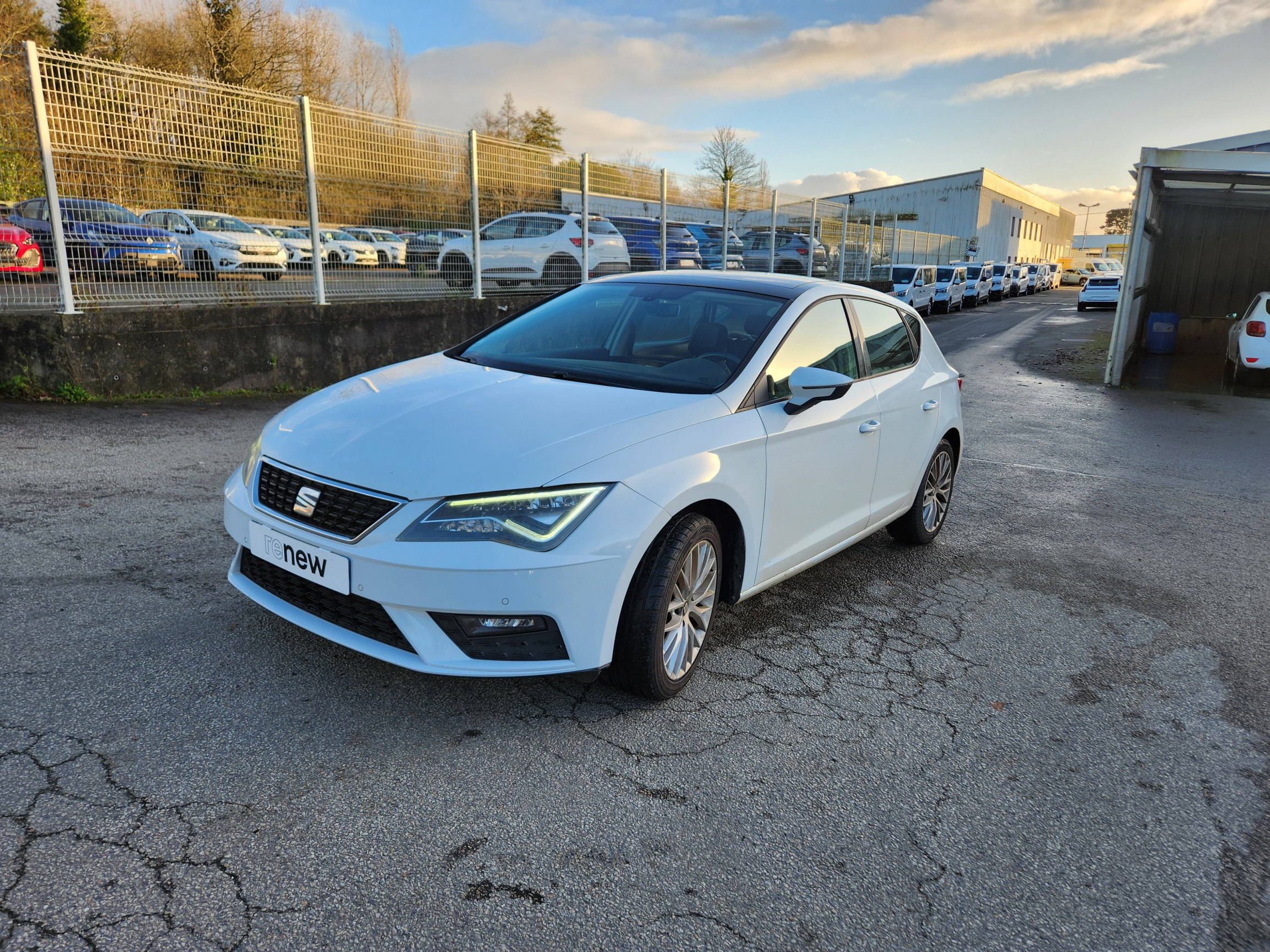 Seat Leon  1.0 EcoTSI 115 Start/Stop BVM6 occasion de 2020 en vente à Morlaix