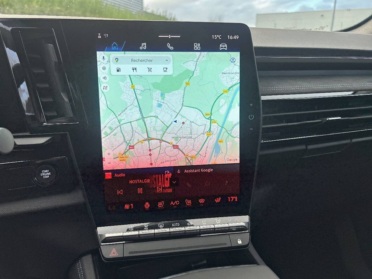 Vente en ligne Renault Espace Espace E-Tech full hybrid 200 GSR2 au prix de 37 990 €