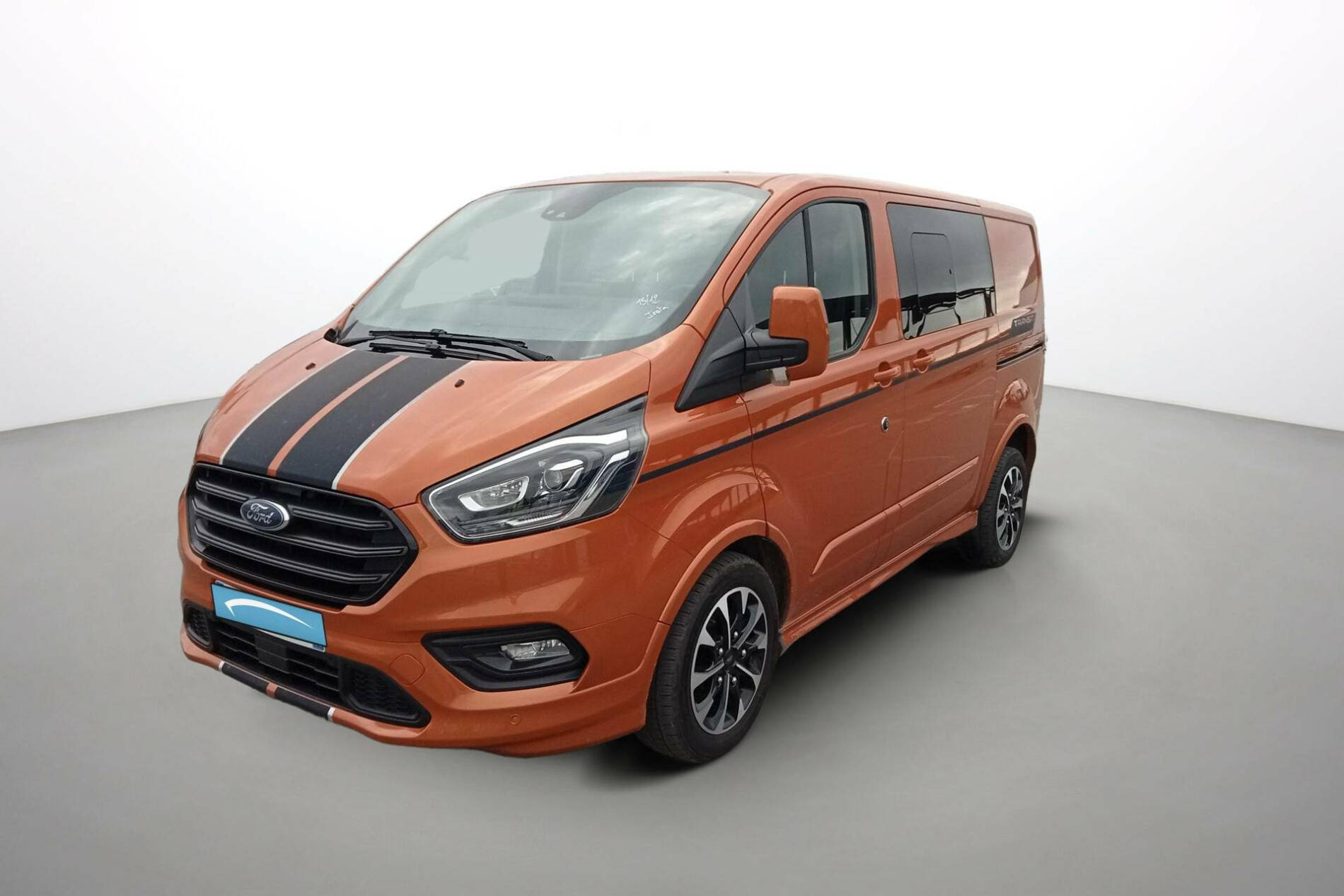 Ford Transit Custom TRANSIT CUSTOM CA 320 L1H1 2.0 ECOBLUE 185 BVA occasion de 2021 en vente à Brest