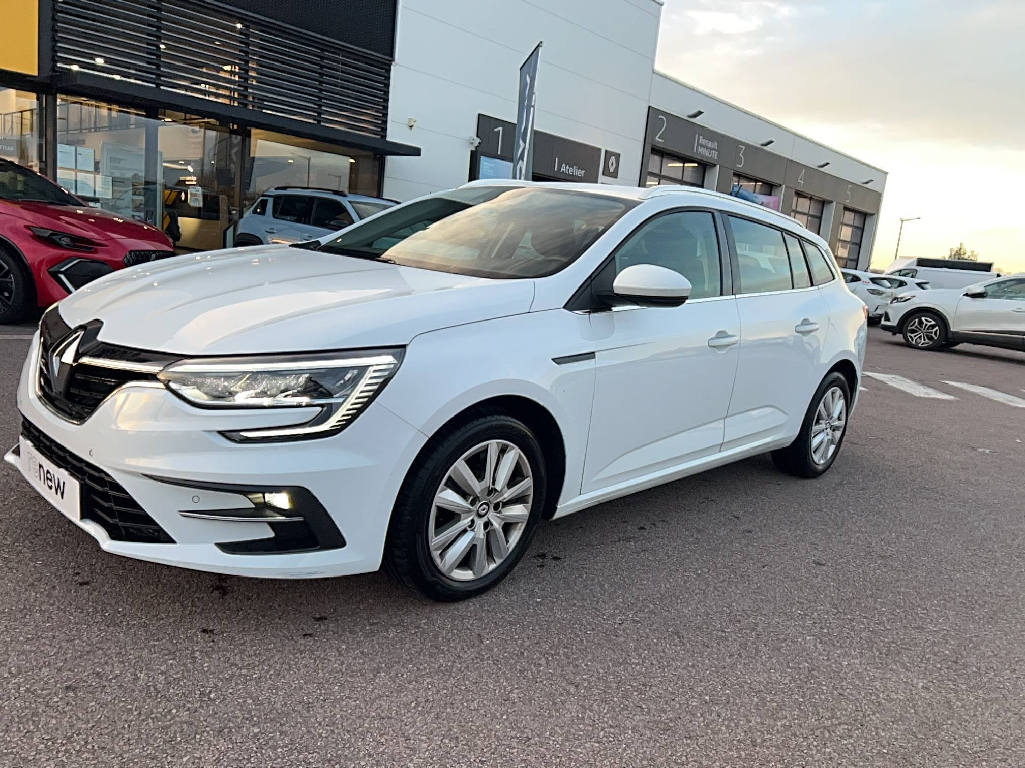 Renault Megane 4 Estate Mégane IV Estate Blue dCi 115 EDC - 21N occasion de 2022 en vente à Alençon